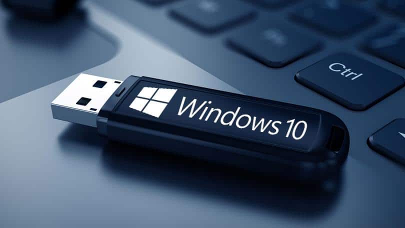 USB de arranque de Windows 10